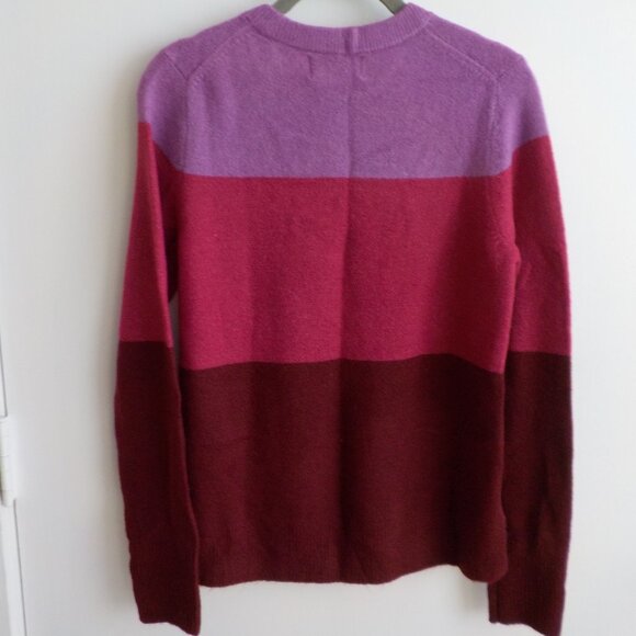 Old Navy Sweater - NWT - Crew Long Sleeve - Purple Stripe - Small (547) - Picture 4 of 6